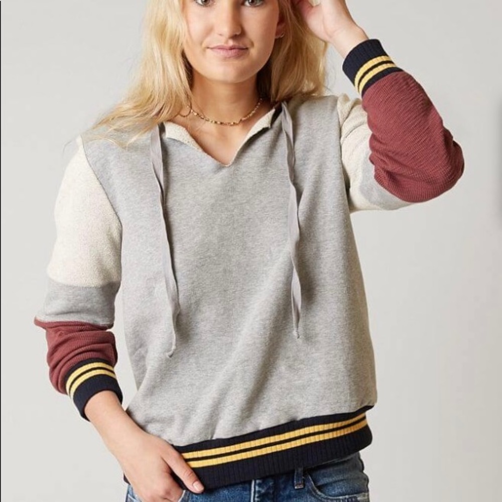 Colorblock Hoodie Sweatshirt